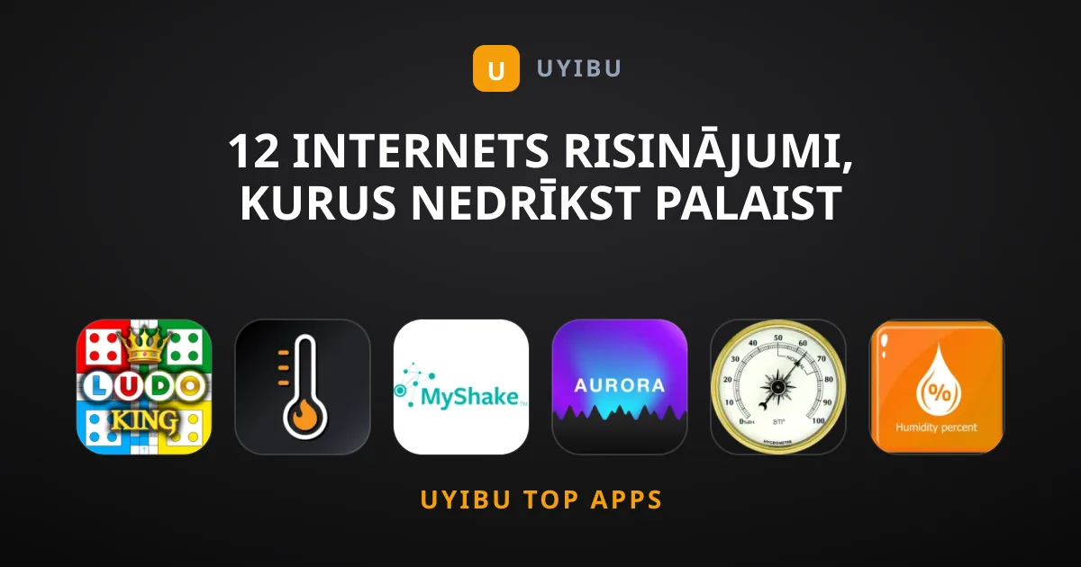 12 Internets risinājumi, kurus nedrīkst palaist garām